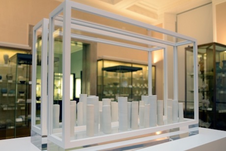 On White installation 2